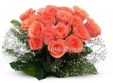 Cute Orange Roses
