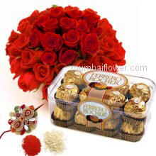 Rakhi Roses Chocolates