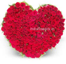 Heart 150 Roses