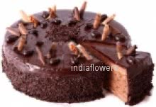 1 Kg High Quality Chocolate Cake to India