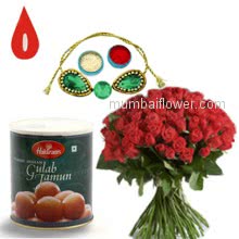 Rakhi and Roses