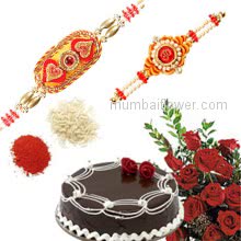 Rakhi Rose N Cake