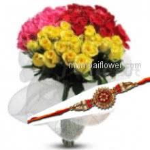 Rakhi Mixed Roses