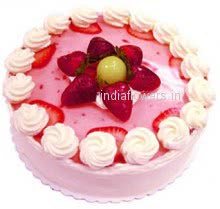 1 Kg. Strawberry Cake