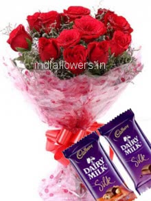 Chocolate Roses Combo