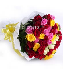 60 Mixed Roses