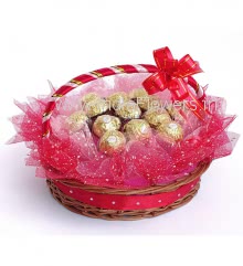 Ferrero Chocolate Basket