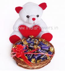 Eclairs Basket n Teddy